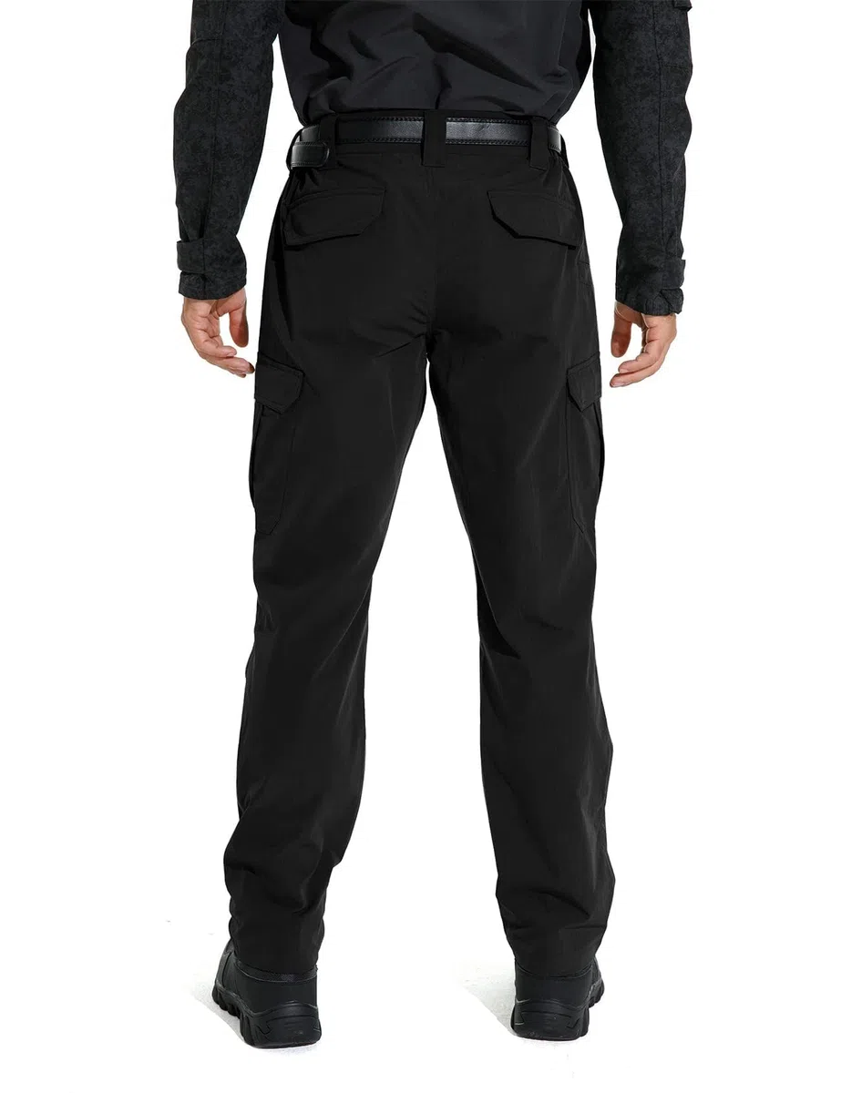 GymBrave Pantaloni da Escursione Uomo Pantaloni Cargo Elasticizzati Pantaloni da Outdoor Leggeri Pantaloni Tattici con 9 Tasche