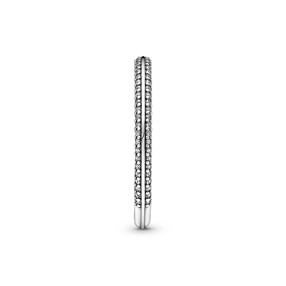 PANDORA ME - Anello con pavè in argento sterling con pietre di zirconia cubica incolori