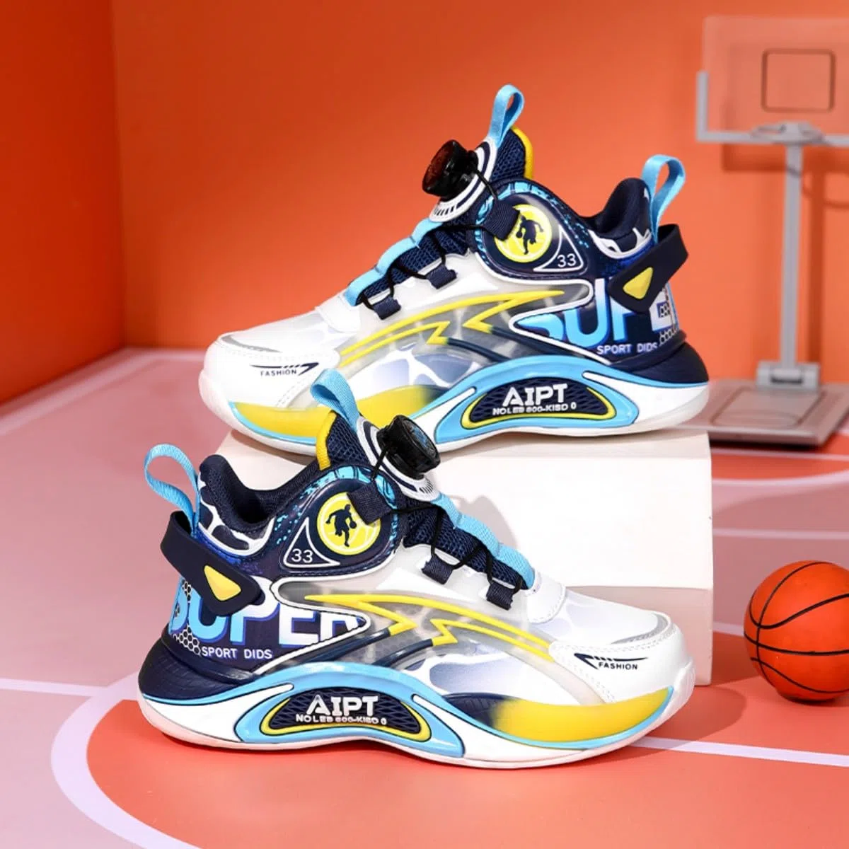 Scarpe da Basket per Ragazzi Scarpe da Basket per Bambini Scarpe Sportive per Bambini Scarpe da Ginnastica Comfort Tennis Scarpe da Ginnastica da Corsa