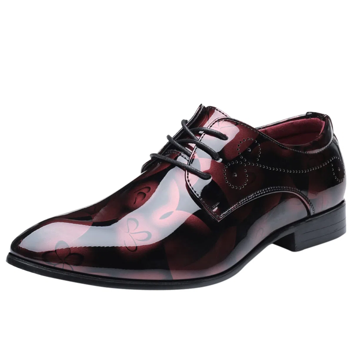 Scarpe Oxford da uomo, in pelle, con lacci, da sposa, da lavoro, da ufficio, 39-48