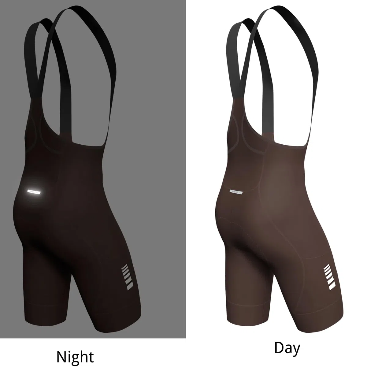 Lo.gas Pantaloncini da Ciclismo su Strada da Uomo con fondello Imbottito e 3 Tasche,Traspiranti,ad Asciugatura Rapida,Elasticizzati,dalla vestibilità Aderente, Ideali per Bici da Strada e Gravel