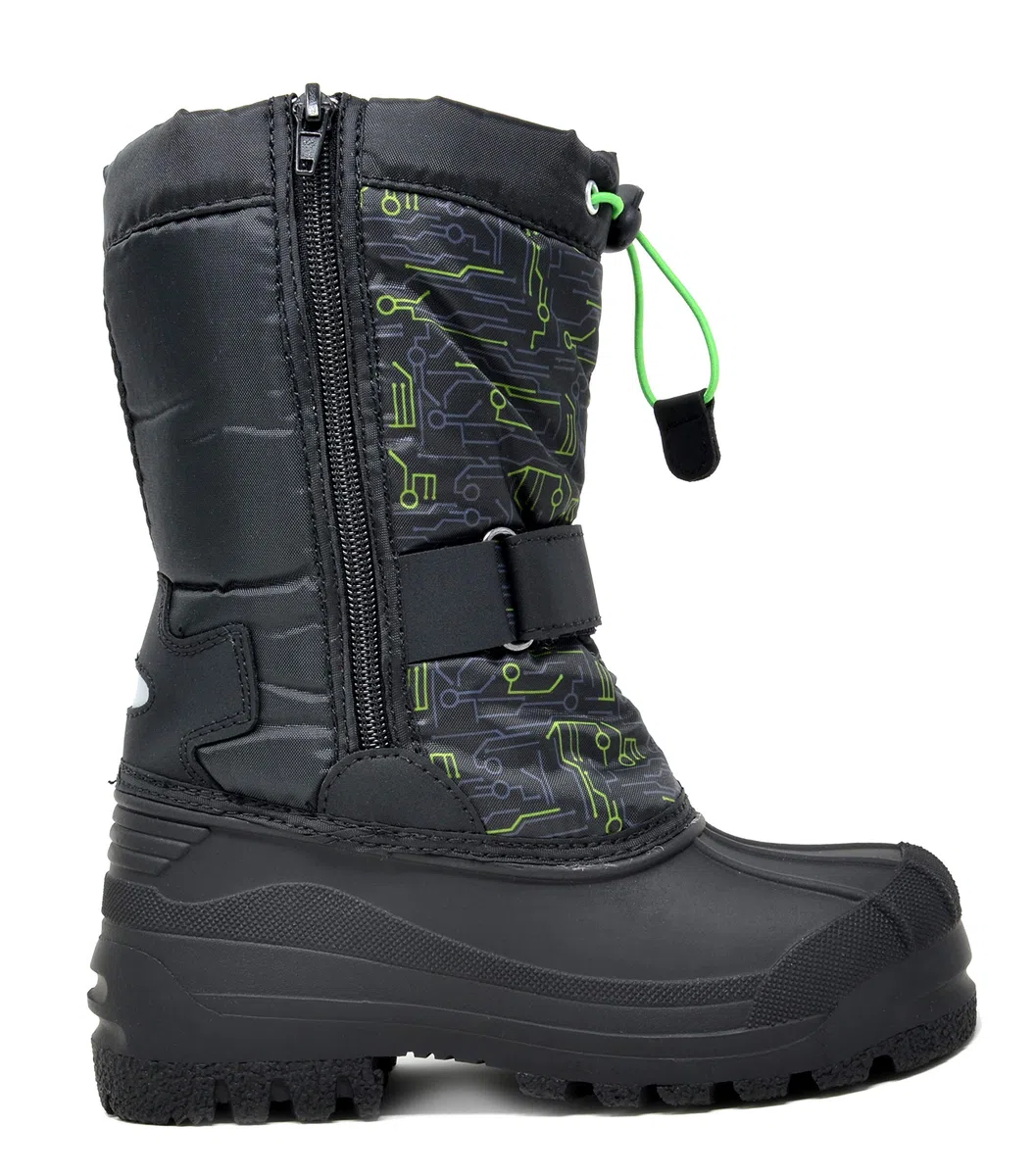 DREAM PAIRS Kids Bambino Bambina Stivali da Neve Impermeabile Invernali Stivali Caldi Foderati in Pelliccia Sintetica per Ragazzi e Ragazze