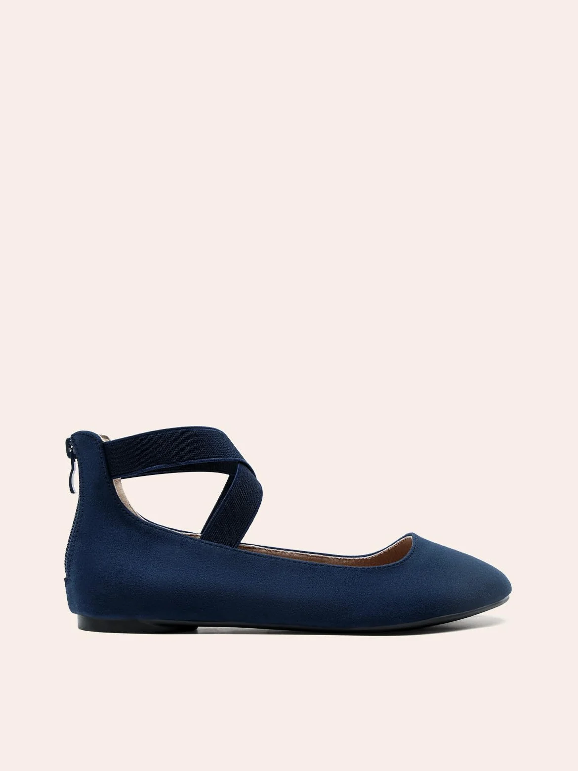 DREAM PAIRS - Scarpe Basse Donna Comode e alla Moda Ballerine Donna con Cinturino Elastico alla Caviglia