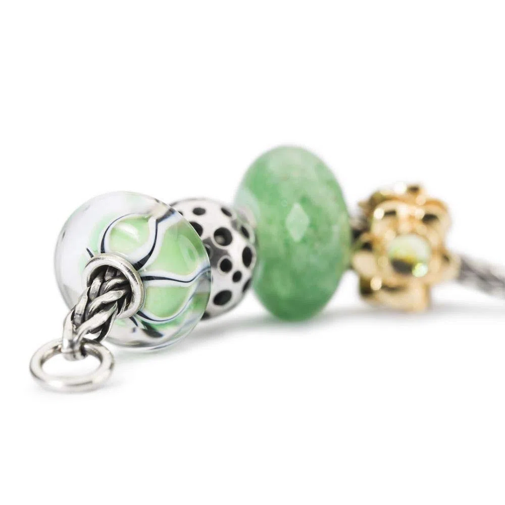 Trollbeads Pietra Preziosa Bead Avventurina Verde