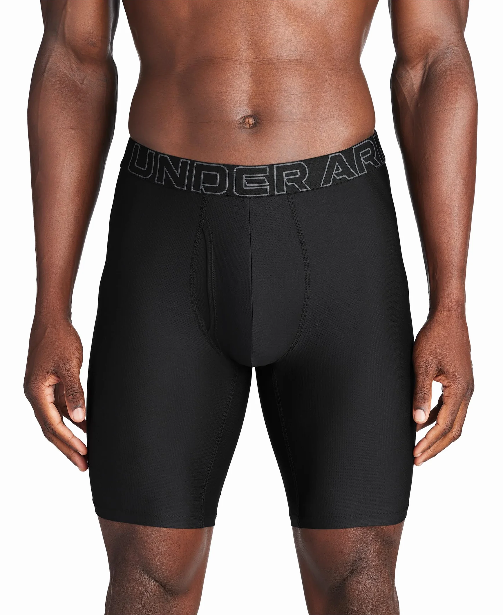 Under Armour Confezione Multipla di Boxer Performance Tech in Rete, Interno Gamba 22,9 Cm, Comfort per Tutto Il Giorno Boxer Uomo (Pacco da 3)