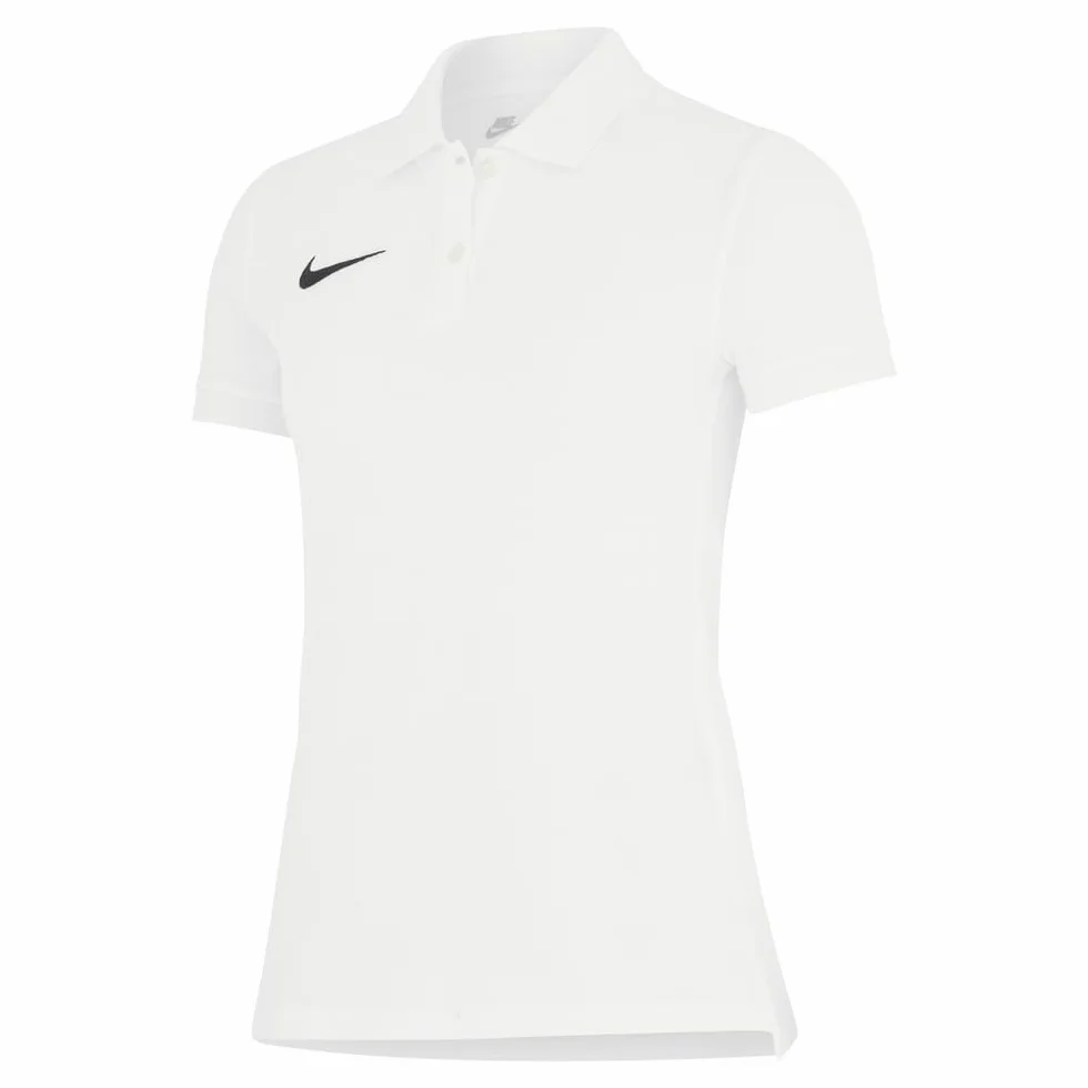 Nike Womens Nike Team Cotton Polo - White T-Shirt Donna