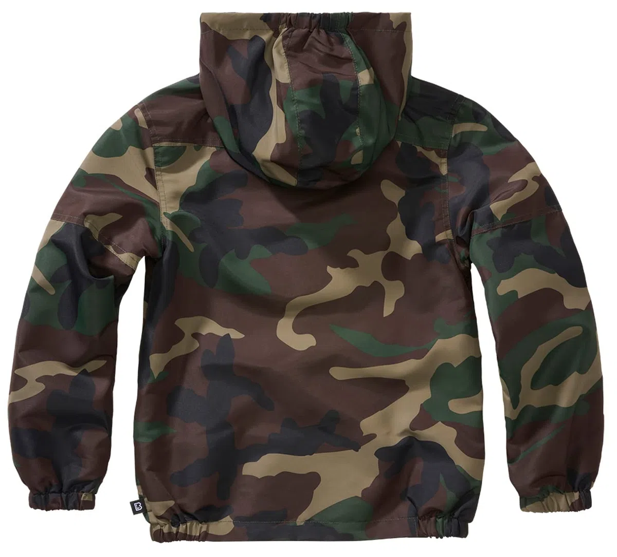 Brandit Kids Summer Frontzip Windbreak Giacca a vento da bambino Unisex - Bambini e ragazzi