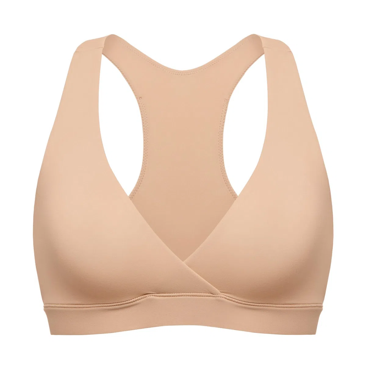 MOMANDA Reggiseno Allattamento Senza Cuciture Racerback Bralette Senza Ferretto Comodo per Notte e Gravidanza