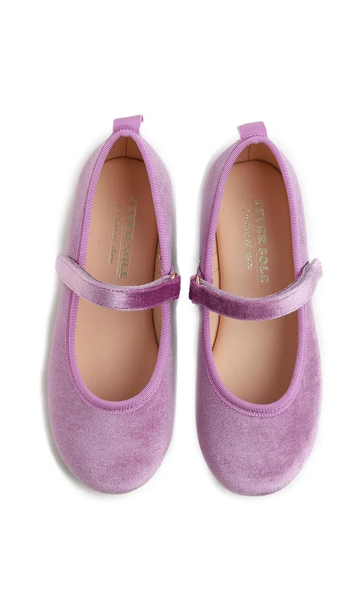 Feversole Girls Cute Dress,Ragazze Mary Jane Strap Scarpe Basse Ballerine da Principessa Scarpe da Scuola Piatte