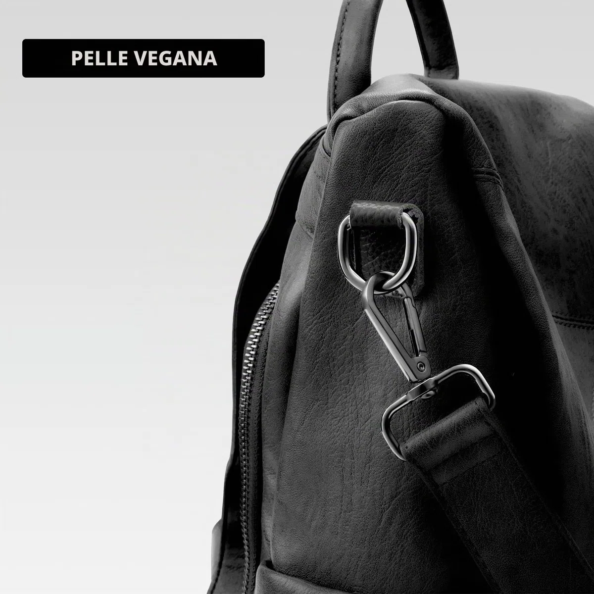 molshine Zaino antifurto in pelle vegana, Zaino da viaggio moda casual Borsa a tracolla Borse da donna per donna Grils HB041