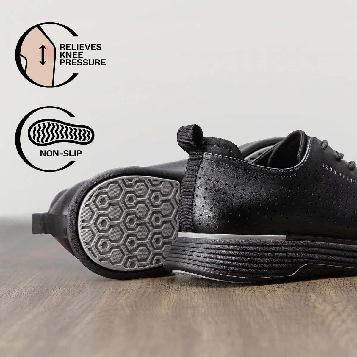 Bruno Marc Scarpe Uomo Eleganti Classiche Scarpe Uomo da Ginnastica Stringate Derby Oxford la Tomaia in PU