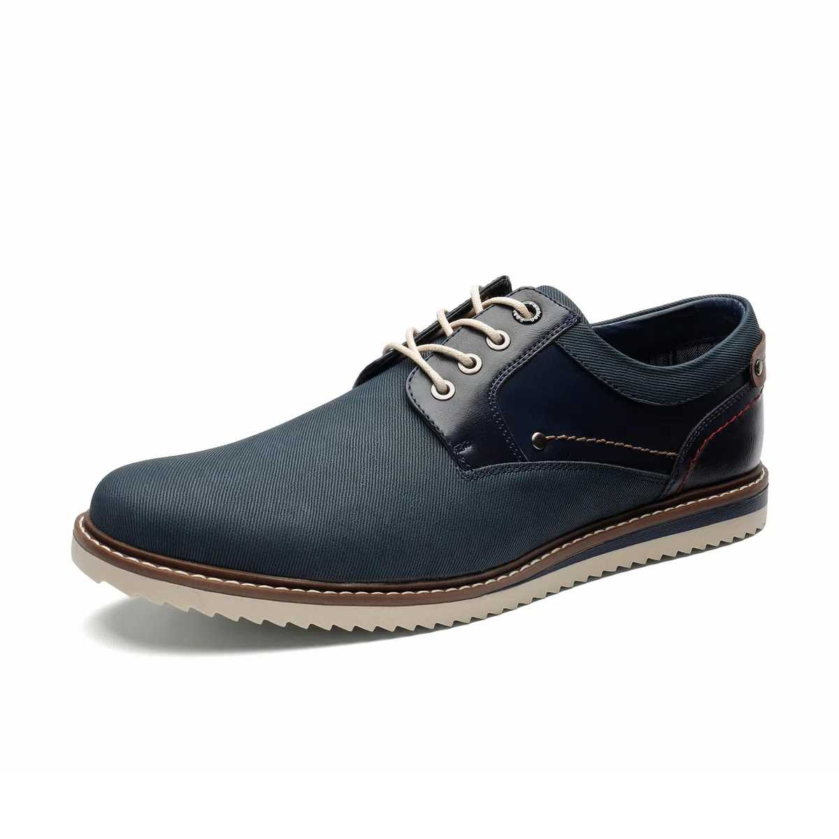 Bruno Marc Scarpe Eleganti Derby Stringate Uomo Vintage Elegante Basse Allacciare Nero
