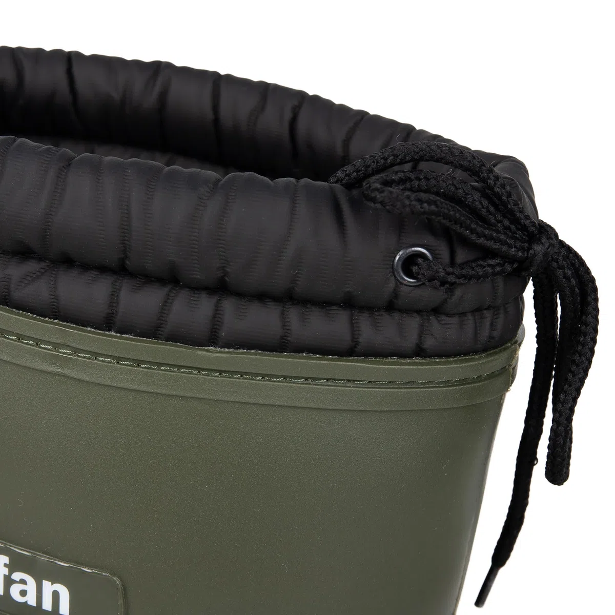 Cofan Stivali da acqua in pile | Stivali impermeabili di colore verde | Realizzati in PVC