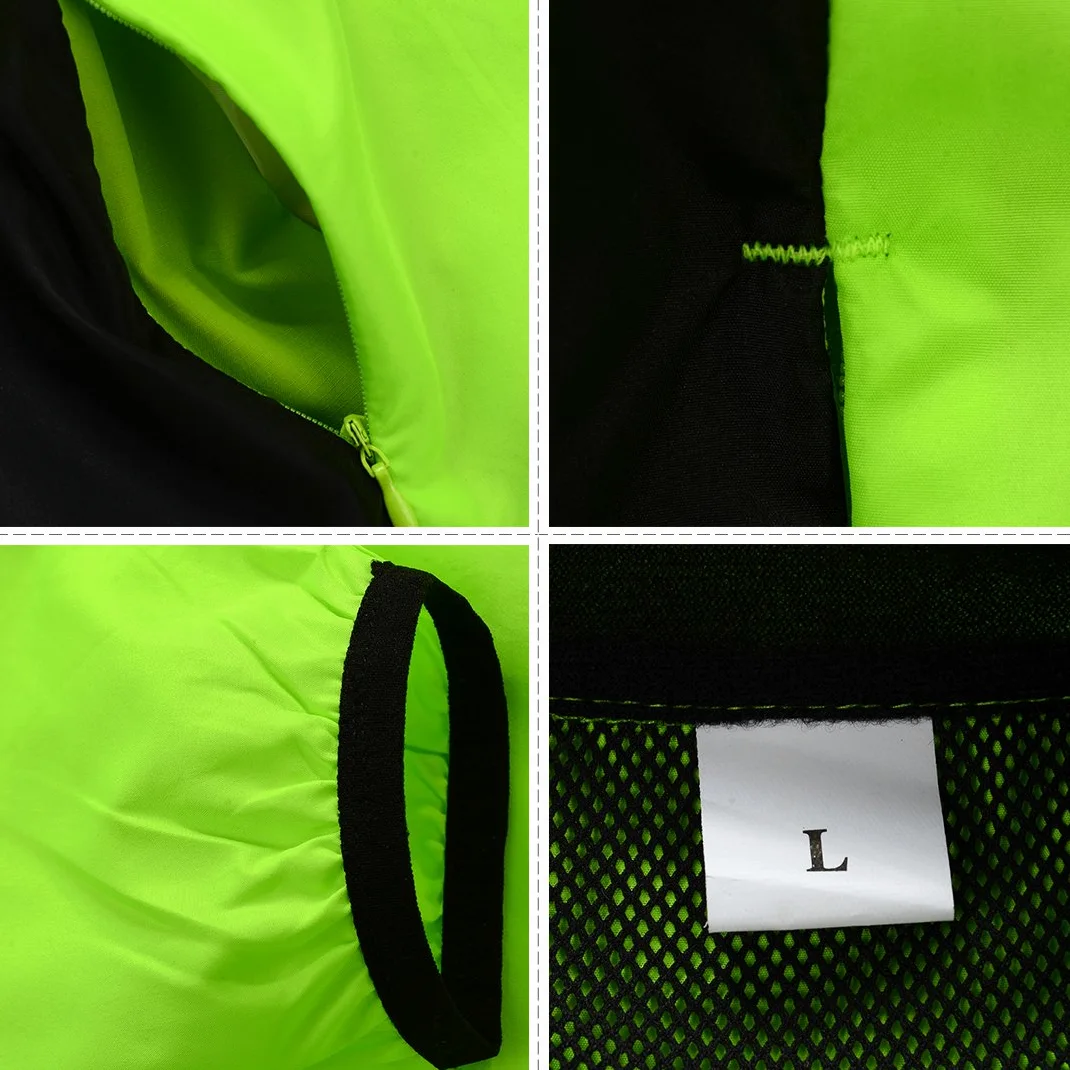 Wosawe, Giacca impermeabile da ciclismo unisex, traspirante, in jersey a maniche lunghe, per mountain bike e ciclismo, per tutte le stagioni