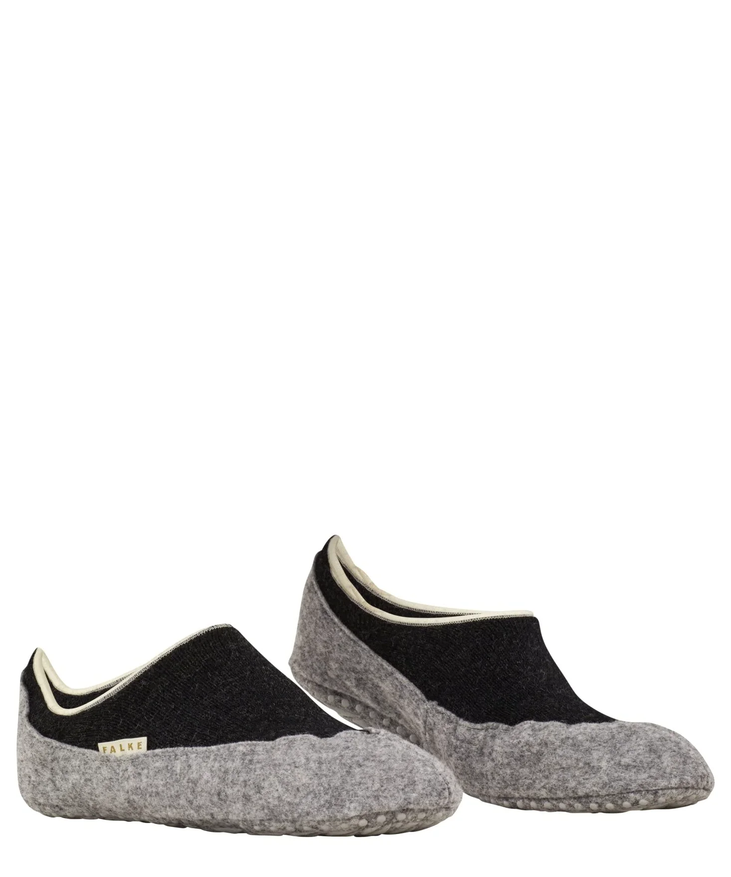 FALKE donna Cosyshoe Invisible pantofole a calzino traspiranti termoregolanti antiodore lana vergine suola gommata antiscivolo migliore aderenza spesse calde interno imbottito 1 paio