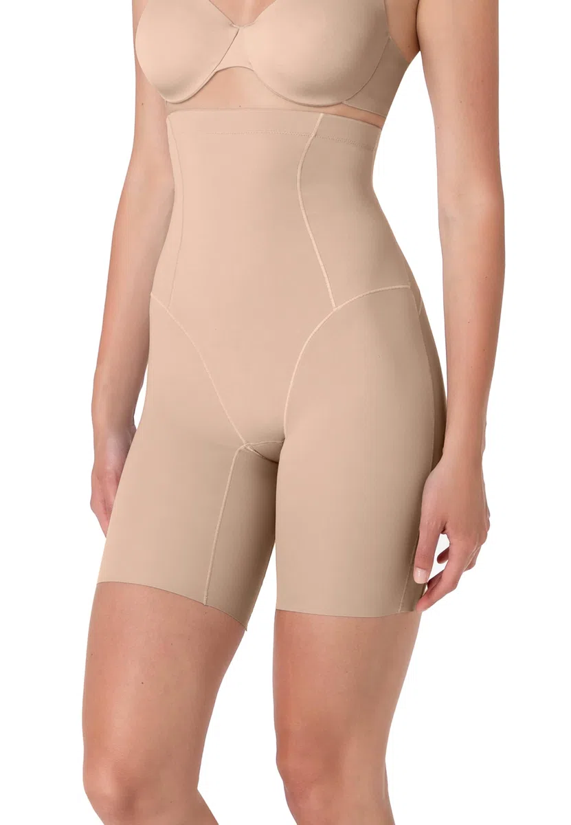 Lovable Guaina Modellante a Pantaloncino Gamba Lunga | Pancera Vita Alta | Shapewear Contenitivo Pancia Piatta | Invisibile | Sculpt Shaping Donna