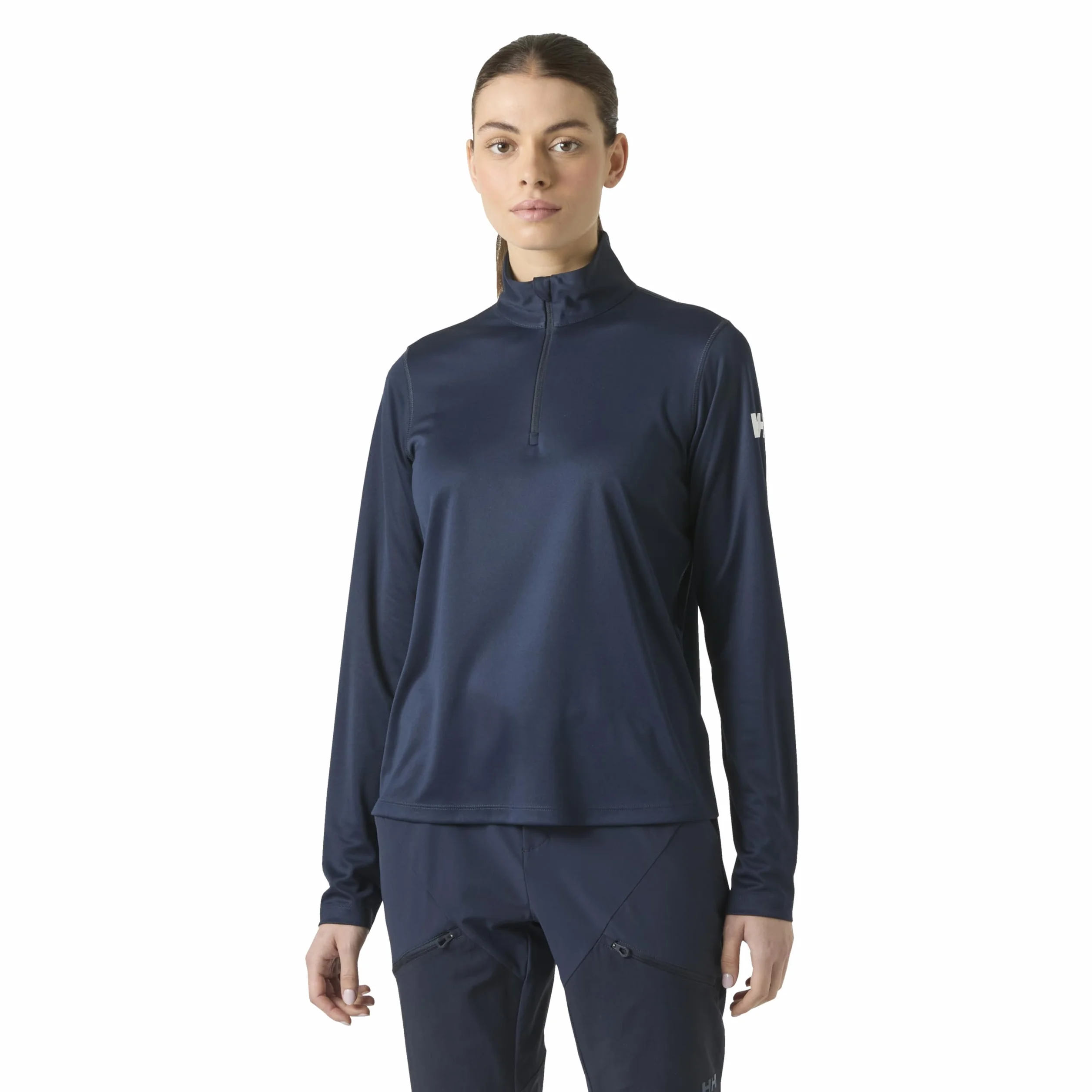 Helly Hansen W HH Tech 1/2 Zip, Felpa Donna