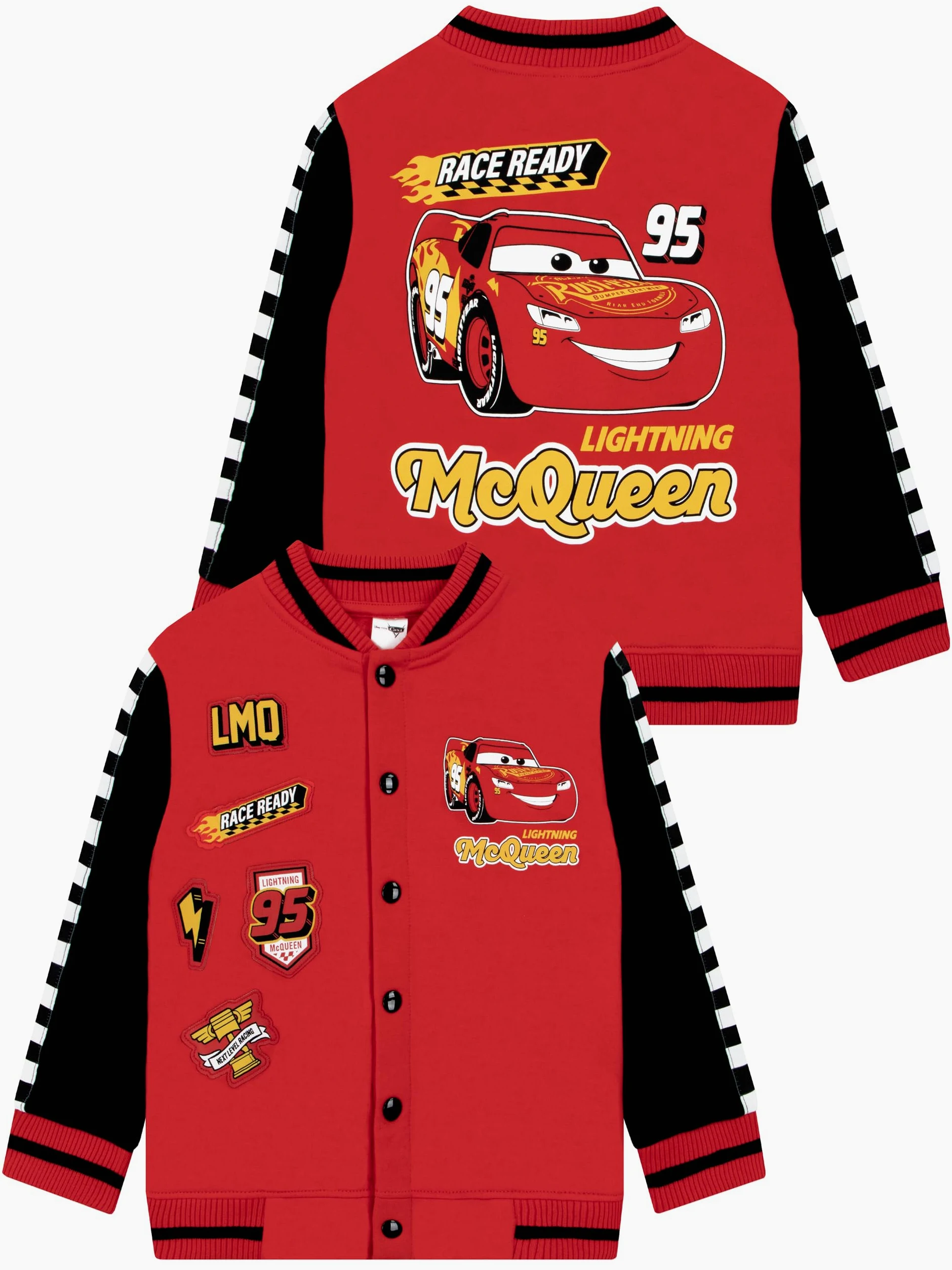 Disney Cars Giacca Ragazzo, Giacca Bomber Saetta McQueen, Giubbotto Ragazzo Saetta McQueen