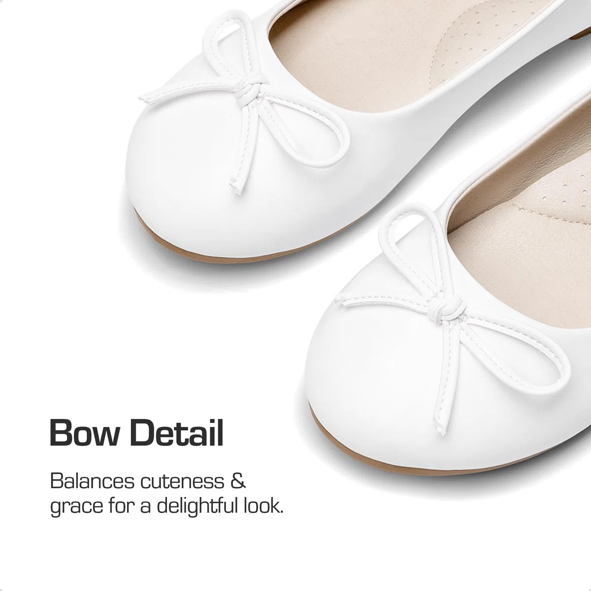 Dream Pairs Ragazze Vestito Scarpe Moda Bow Ballerine