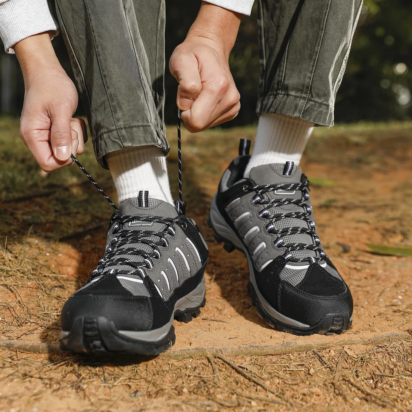 Scarpe da Escursionismo Uomo Comode Leggera Traspirante Sneaker ldk2502 Taglia 41-46