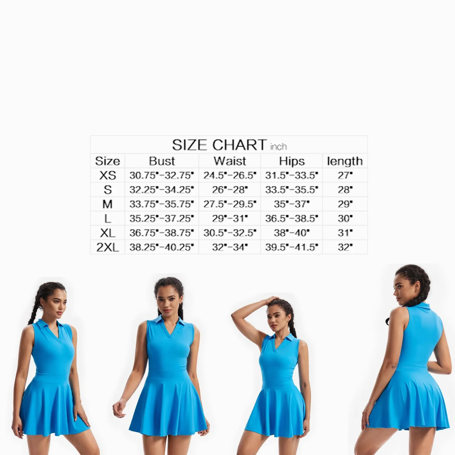 Simpatico vestito da golf da tennis per allenamento atletico da donna con tasche pantaloncini set da 2 pezzi abiti estivi