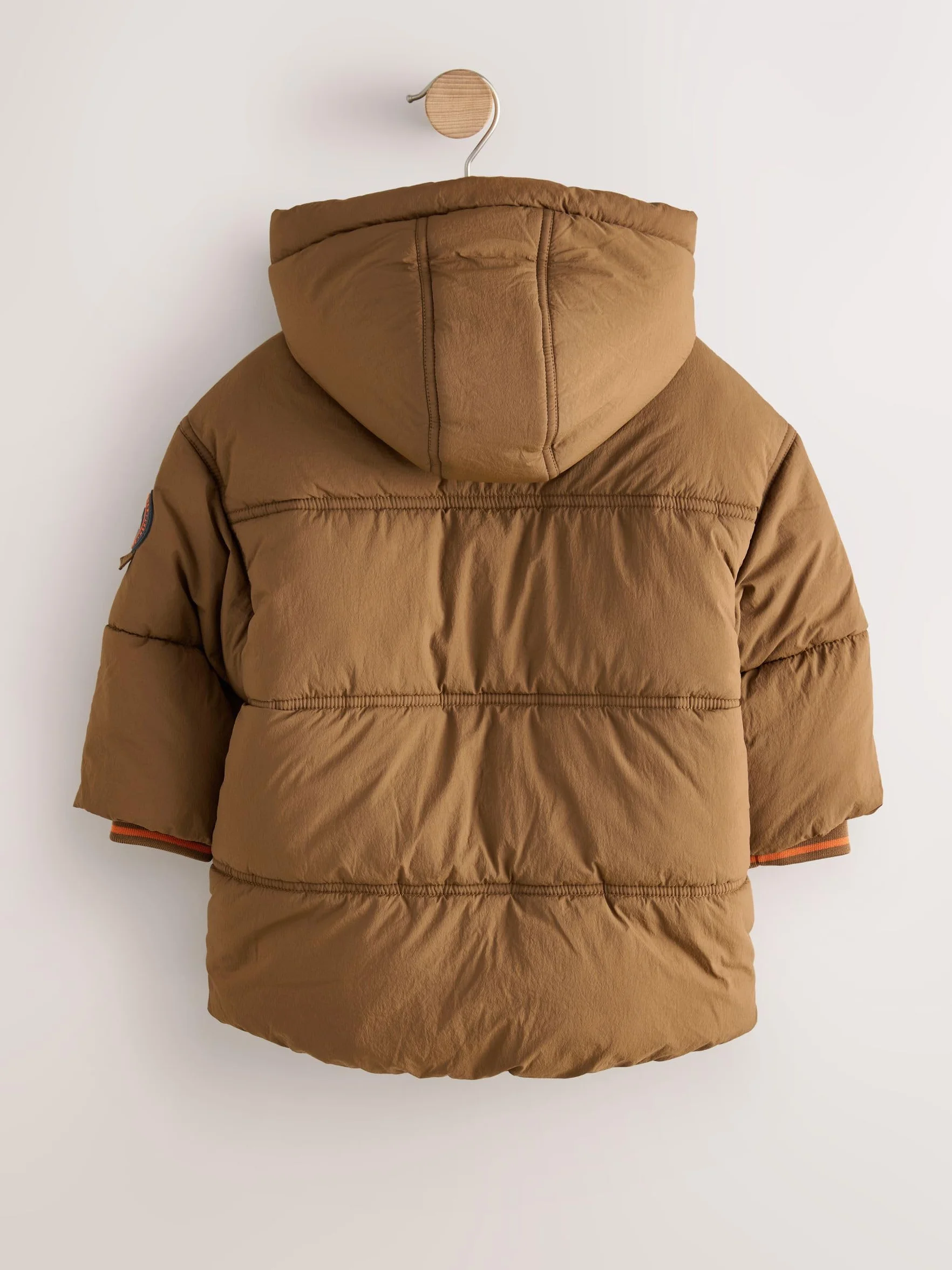 NEXT Ragazzo Cappotto imbottito impermeabile con fodera in sherpa