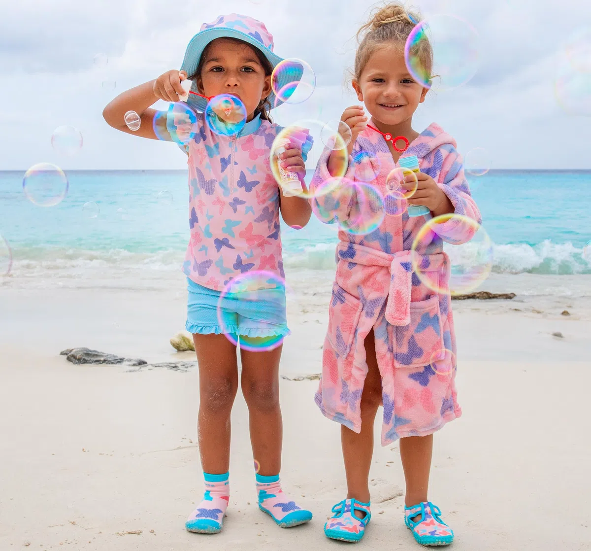 Playshoes Zweiteiler Set di Costume a Maglietta Bambine e Ragazze