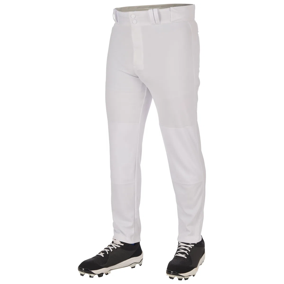 Champro Triple Crown 2.0 Tapered Bottom Baseball Pants Pantaloni, Bianco/Giardino opulento, XXXL Uomo
