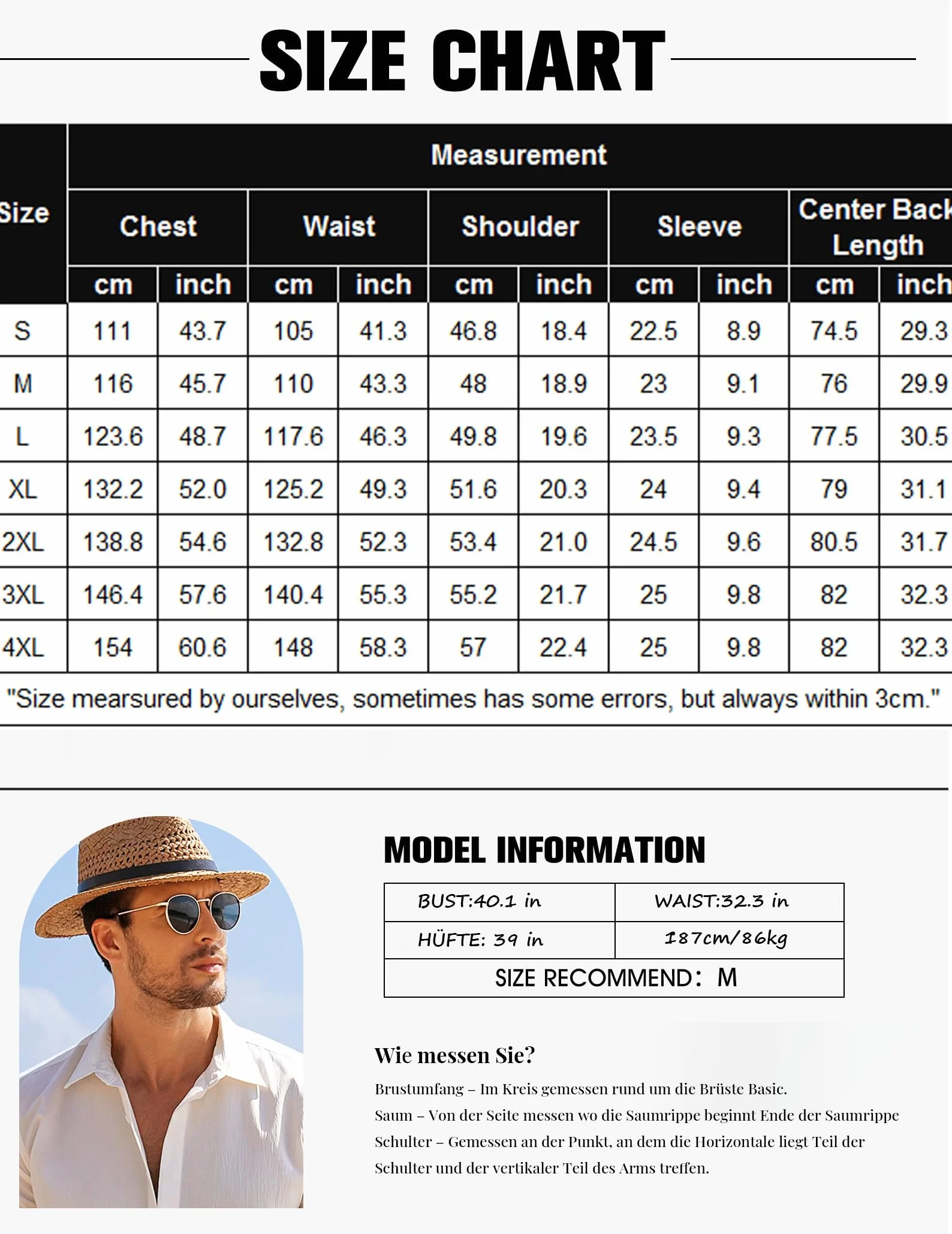 COOFANDY Camicia in Lino da Uomo Camicia a Maniche Corte abbottonata Camicie Casual vestibilità Regolare Camicia in Lino da Spiaggia Estiva