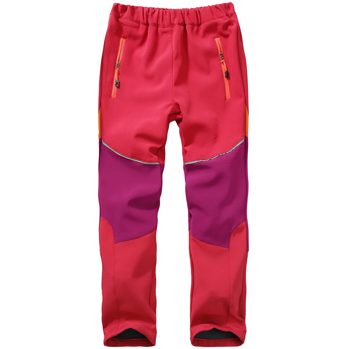 Pantalone Softshell Bambini Sci Escursionismo Trekking Foderato Cargo Impermeabile Termico Ragazzo Ragazza Neve Inverno Outdoor