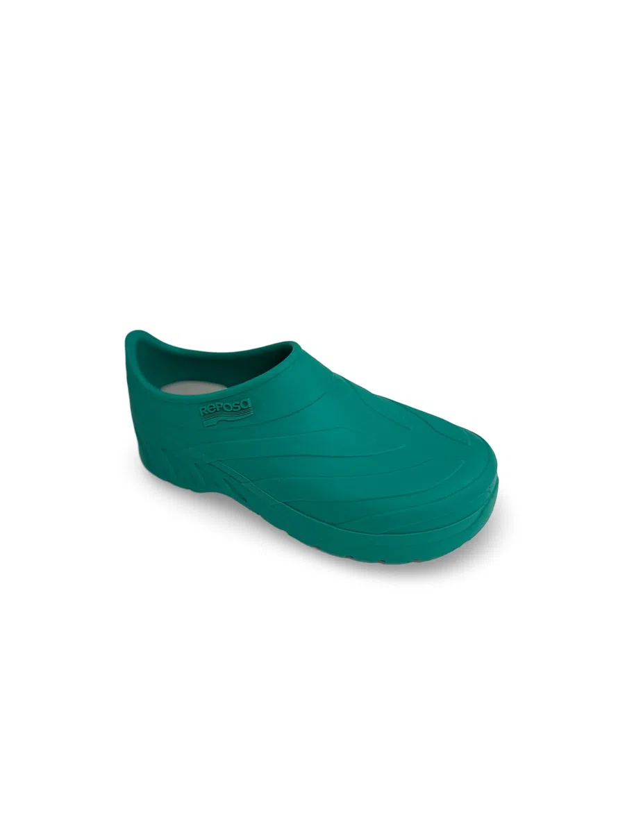 REPOSA Smart PRO - Scarpe Sanitarie Donna e Uomo in Gomma con Chiusura Tallone e Solette, Zoccoli Sanitari Donna e Uomo Sterilizzabili e Antishock, Scarpe da Lavoro Sanitario Comode e Anatomiche