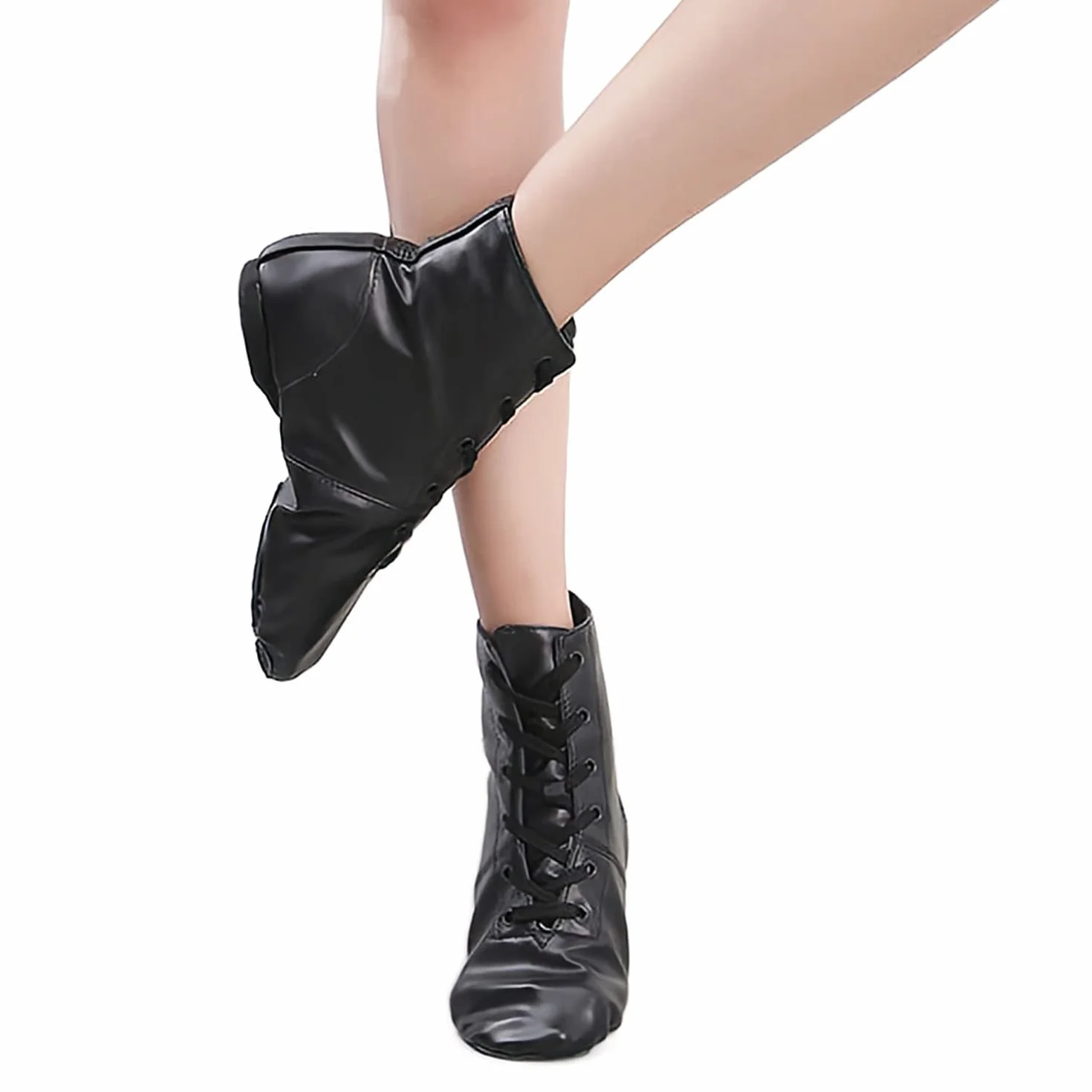 Classica in Pelle Morbido Scarpe da Ballo Jazz Swing Ballet Ginnastica Sport Fitness Allenamento Yoga per Donna Uomini