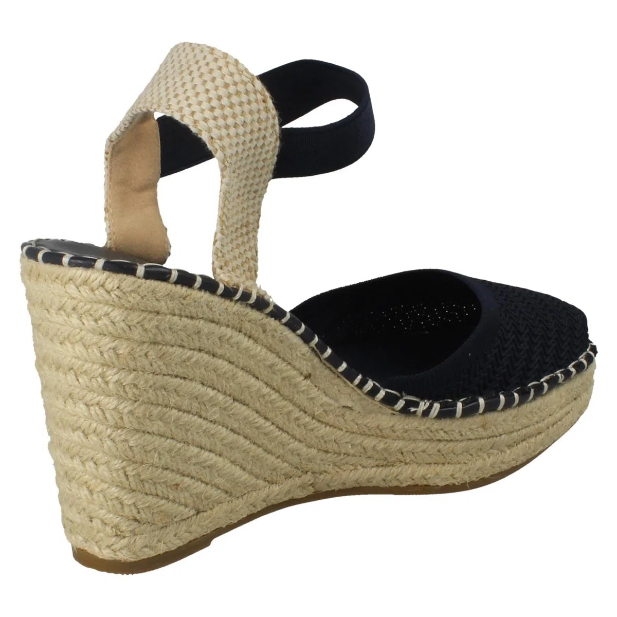 Savannah F2305 - Espadrillas da donna con zeppa alta, sandali estivi