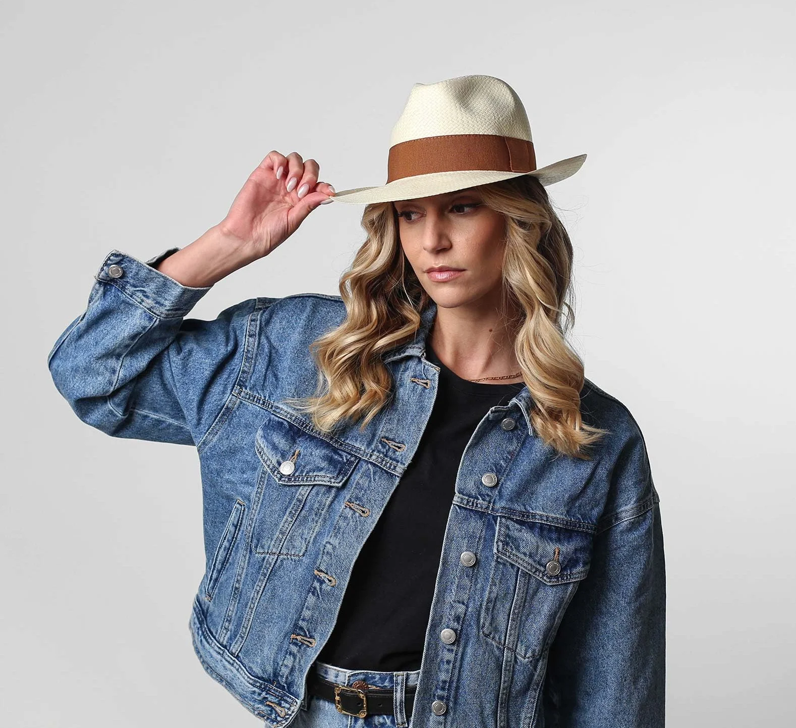 Cappello Panama Classic Wide Straw